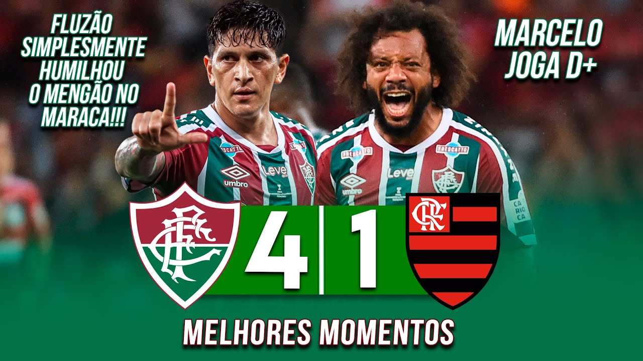 Fluminense 4 x 1 Flamengo  Campeonato Carioca: melhores momentos